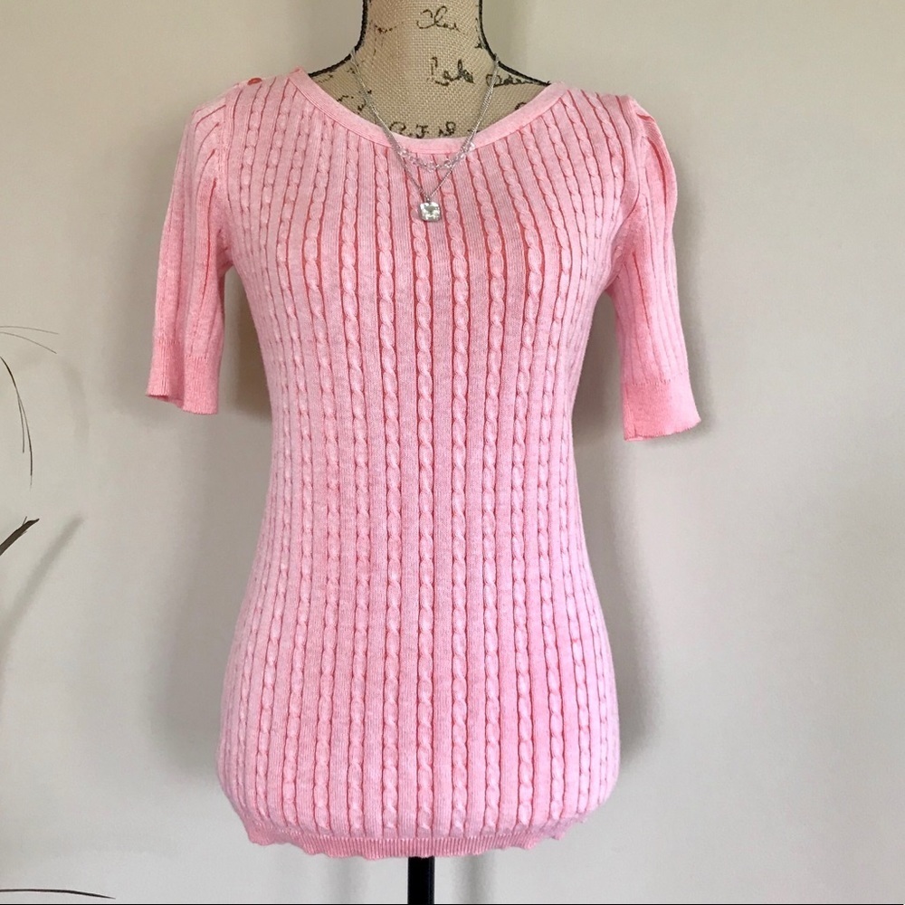 •Motherhood Maternity• cable knit sweater